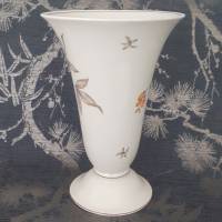 Vintage Porzellan , Vase groß  Fürstenberg Trichtervase Landhaus Bild 8