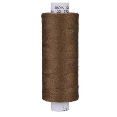 Troja Qualitätsnähgarn No.100 1223 Nougat braun 100 % Polyester 500 m