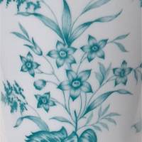 Vintage Porzellan , Vase groß  Fürstenberg Trichtervase Landhaus Bild 10