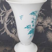 Vintage Porzellan , Vase groß  Fürstenberg Trichtervase Landhaus Bild 3