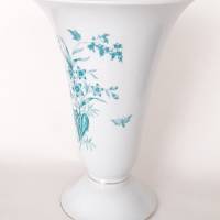 Vintage Porzellan , Vase groß  Fürstenberg Trichtervase Landhaus Bild 8