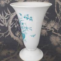 Vintage Porzellan , Vase groß  Fürstenberg Trichtervase Landhaus Bild 9