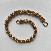 Chainmaille Bronze-Armband Sweet Pea Bild 10