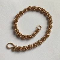 Chainmaille Bronze-Armband Sweet Pea Bild 5