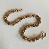 Chainmaille Bronze-Armband Sweet Pea Bild 6