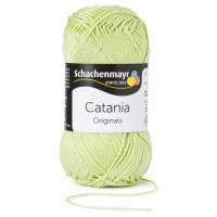 Schachenmayr Catania 50g Baumwolle FB 392 gelb-grün Bild 1