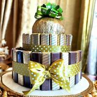 Torte aus Sußigkeiten Ferrero Rocher Grand Bild 1
