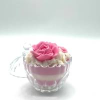 KerzenSchmuck Fancy Roses - Bonboniere mit Deckel - Silberschmuck und Rosenduft Bild 4