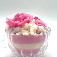 KerzenSchmuck Fancy Roses - Bonboniere mit Deckel - Silberschmuck und Rosenduft Bild 6
