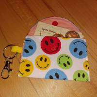Mini-Bag, Mini-Geldbörse, Portemonnaie - Lachende Gesichter Bild 1