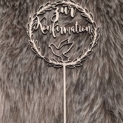 SVG Datei Konfirmation Topper Download