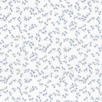 Westfalenstoffe Kyoto weiß blaue Libellen 100% Baumwolle Webware Webstoff Bild 1