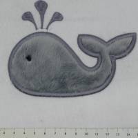 Wal Walfisch Jonas Applikation Patch zum Annähen Aufbügeln für Schultüte & co. Bild 4