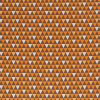 Baumwolle Werner Dreiecke orange/braun by Swafing Oeko-Tex Standard 100 (1m/9 ,-€) Bild 2