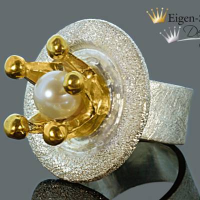 Goldschmiede Perlenring, 