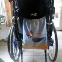 Katheterbeutelhülle,Urinbeuteltasche,Katheterabdeckung für Rollstuhl, Baumwolle mit Kordelzug, für Erwachsene und Kinder Bild 1