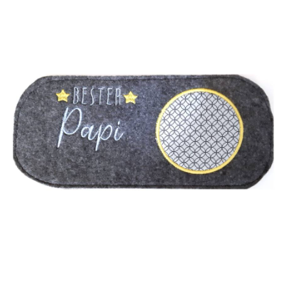 Tassenuntersetzer, Mugrug, Tassenteppich bester Papi