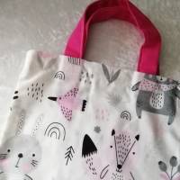 Mini Baumwoll Beutel für Kleinkinder, Einkaufstasche Kinder, Beutel, Geschenk Verpackung Bild 3