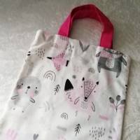 Mini Baumwoll Beutel für Kleinkinder, Einkaufstasche Kinder, Beutel, Geschenk Verpackung Bild 5