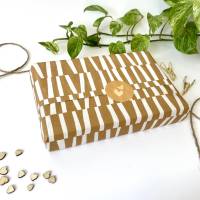 Aufkleber rund mit Herz KARAMELL GOLD Sticker Geschenkaufkleber 5cm osterliche dekoaufkleber Geschenksticker sommer Bild 4