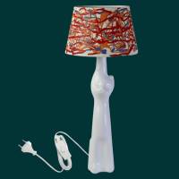 Katzenlampe | moderne Nachttischlampe | skulpturale Lampe in Form einer Katze für Fensterbank, HighBoard oder Regal Bild 1