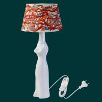 Katzenlampe | moderne Nachttischlampe | skulpturale Lampe in Form einer Katze für Fensterbank, HighBoard oder Regal Bild 3