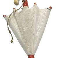Hummel Keramik Wand Vase Regenschirm 30er Bild 3