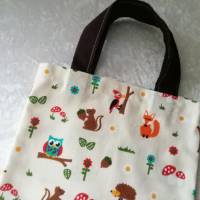 Mini Baumwoll Beutel für Kleinkinder, Einkaufstasche Kinder, Beutel, Geschenk Verpackung Bild 4