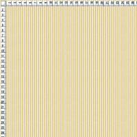 Westfalenstoffe Kopenhagen gelb weiß gestreift 25cm x 25cm 100% Baumwolle Webware Webstoff Bild 2