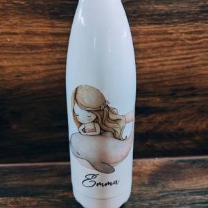 Flasche Trinkflasche Meerjungfrau Thermoflasche personalisiert mit Name 500 ml Bild 8
