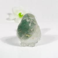 Vögelchen mit Grünem Aventurin, Bergkristall, 24 Karat Blattgold in Resin / Epoxid Bild 7