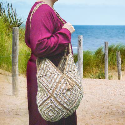 Häkelanleitung - Großer Hanf-Shopper