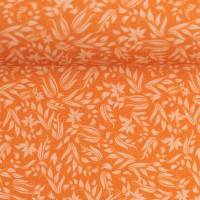Baumwolle Werner Blumen apricot/orange by Swafing Oeko-Tex Standard 100 (1m/9 ,-€) Bild 3