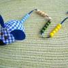Rechenkette, Rechenmaus, Rechenhilfe zum Schulstart aus Baumwolle, Einschulung, Bild 3