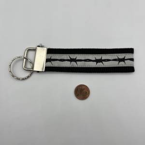 Schlüsselband mit Stacheldraht – Schicker Begleiter für Schlüssel, Taschen und Rucksäcke Bild 8