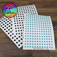 Vinyl-Sticker Punkte Polka Dots 4 / 5 / 6 mm 192 / 154 / 130 Stück Bild 1