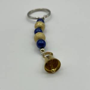 Perlen Schlüsselanhänger mit Glöckchen – Schicker Begleiter für Schlüssel, Taschen und Rucksäcke Bild 4