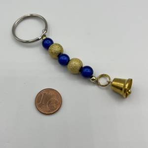 Perlen Schlüsselanhänger mit Glöckchen – Schicker Begleiter für Schlüssel, Taschen und Rucksäcke Bild 6