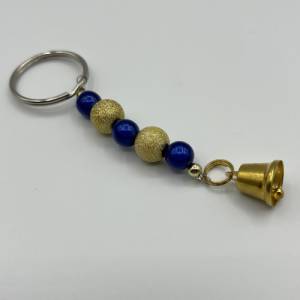 Perlen Schlüsselanhänger mit Glöckchen – Schicker Begleiter für Schlüssel, Taschen und Rucksäcke Bild 7