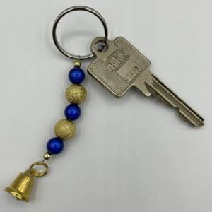 Perlen Schlüsselanhänger mit Glöckchen – Schicker Begleiter für Schlüssel, Taschen und Rucksäcke Bild 9