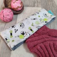 Nadelgarage Nadelsafe strickendes Schaf für 15 cm lange Nadelspiele zum Socken stricken Bild 2