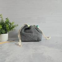 Projekttasche | Stricktasche | praktische Bobbeltasche | Wollbeutel | Aufbewahrung Strickzeug | Projekt Bag Bild 4