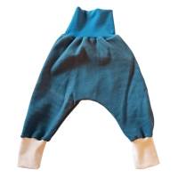 Baby Kombination  Set - Pumphose & Pullover - Größe 80 Löwenreise weiß blau Bild 4