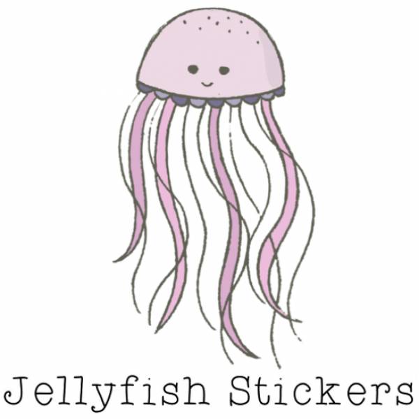 Jellyfish Stickers | kasuwa Shop
